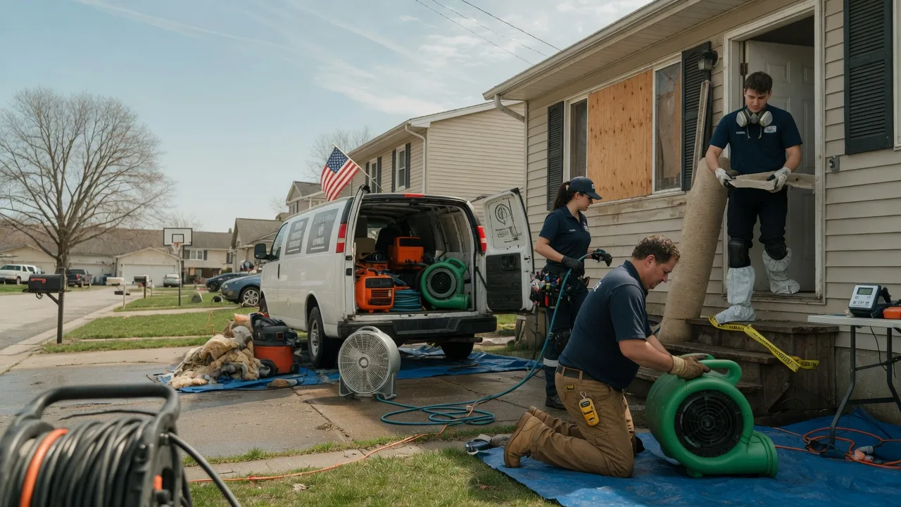 Water Damage Restoration in Mckean, PA near me